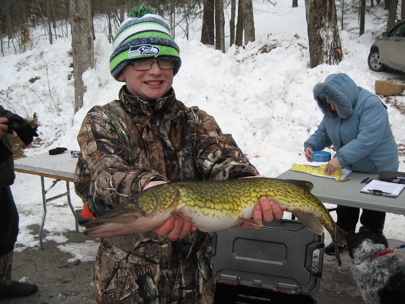 2015 "Holey Moses" Largest Pickerel