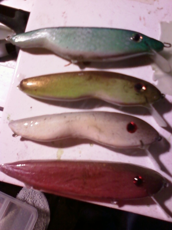 Custom Jerk baits 