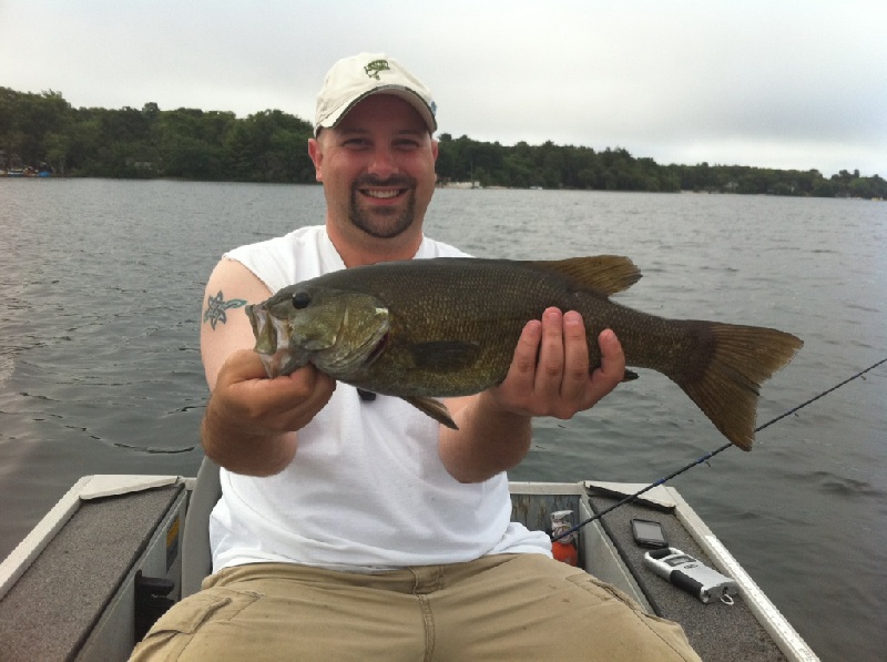 4.5 LB Smallie on John's Pond