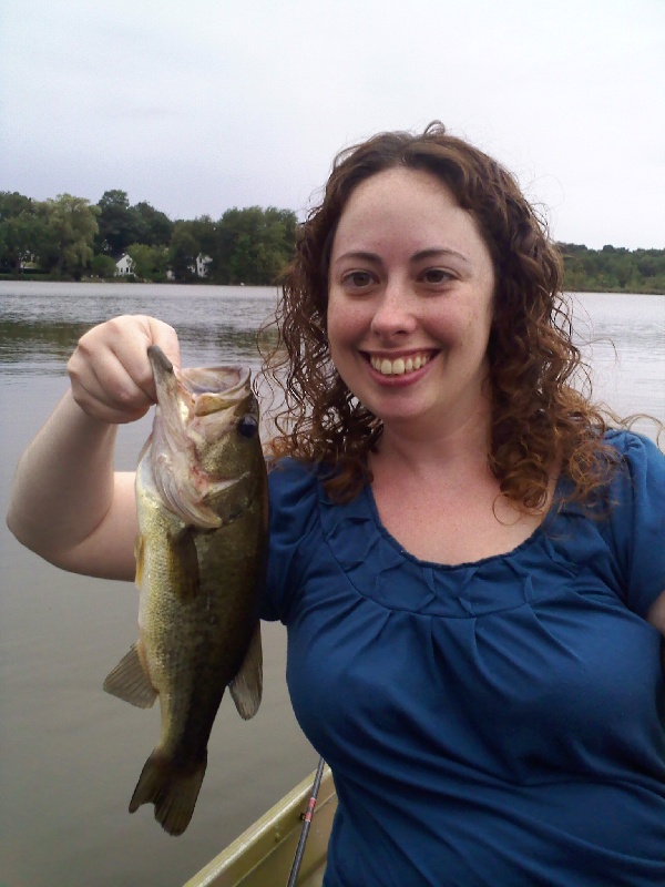 Wife's first bass!